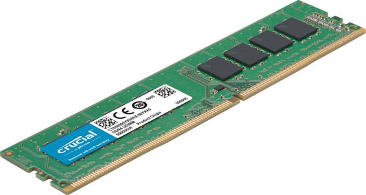 Crucial DDR4-2666 32GB CL19 UDIMM Memory - CT32G4DFD8266 {{Product vendor}}