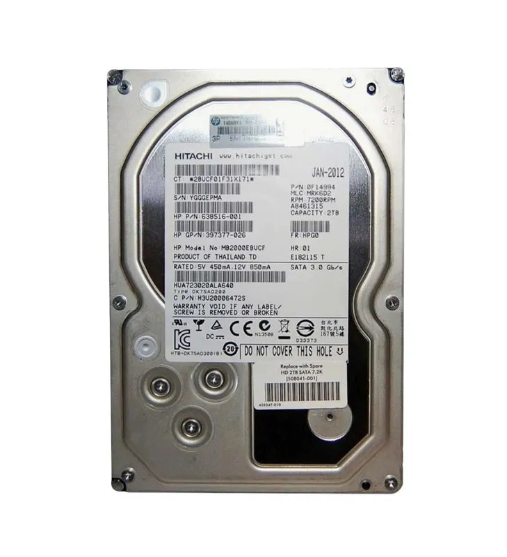 HP Server Hard Drive - 638516-001