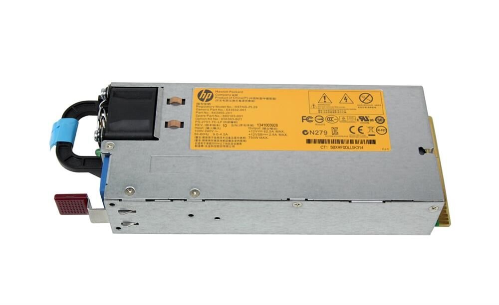 HP 750-Watts Power Supply - 643955-201