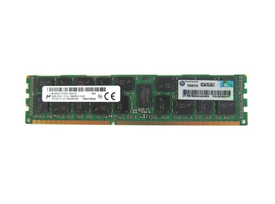 HPE 8GB Server Memory Module - 647650-071