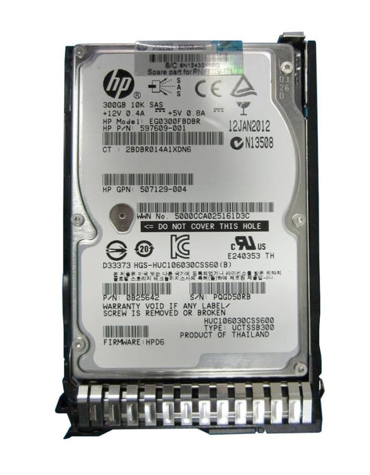 HP 300GB Server Hard Drive - 653955-001