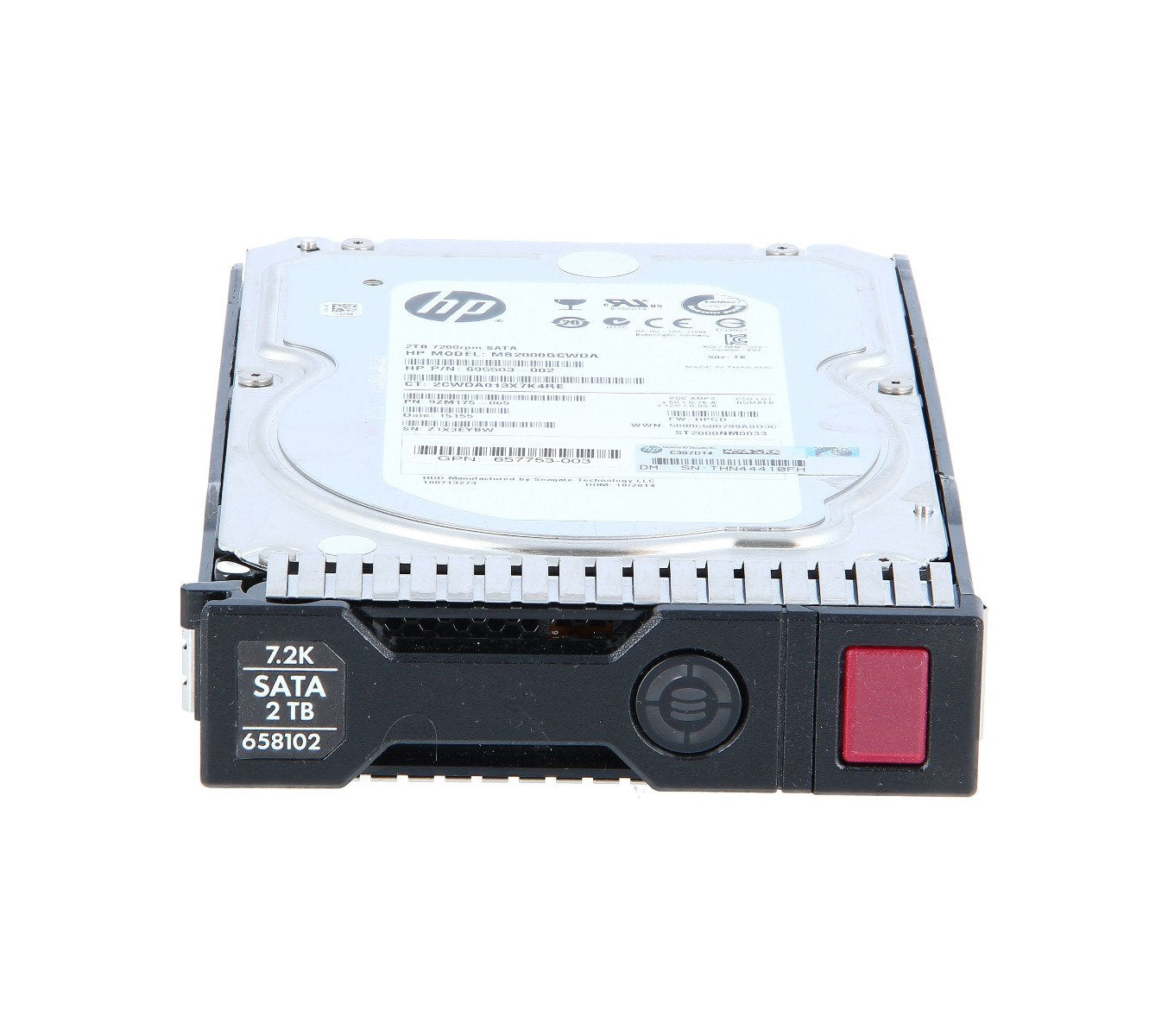 HPE 2TB Server Hard Drive - 658102-001