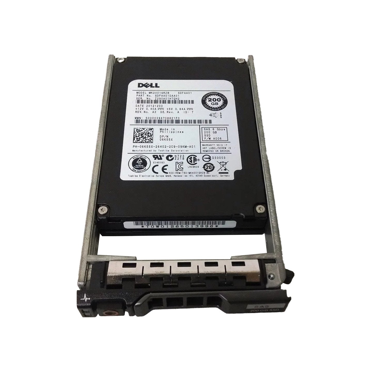 Dell Solid State Drive - 6K55X