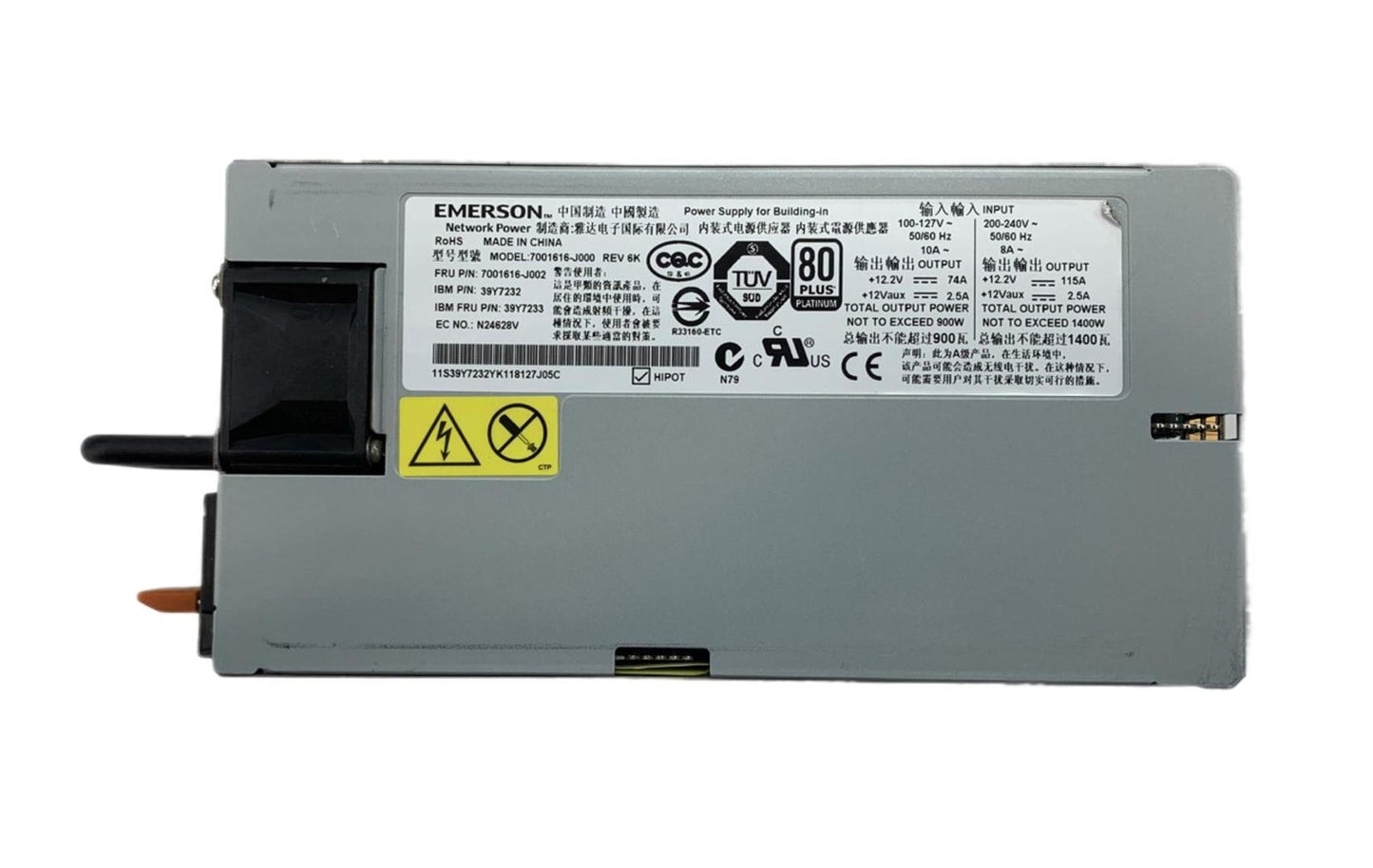 Artesyn 1400-Watts Power Supply - 7001616-J002