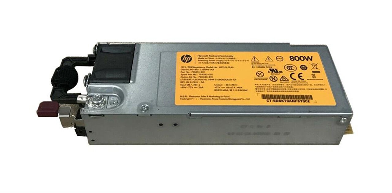 HP 800-Watts Power Supply - 735040-001