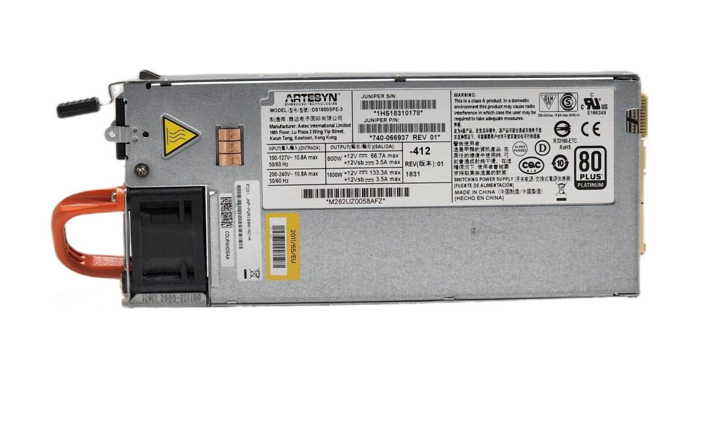 Juniper 1600-Watts Power Supply - 740-066937