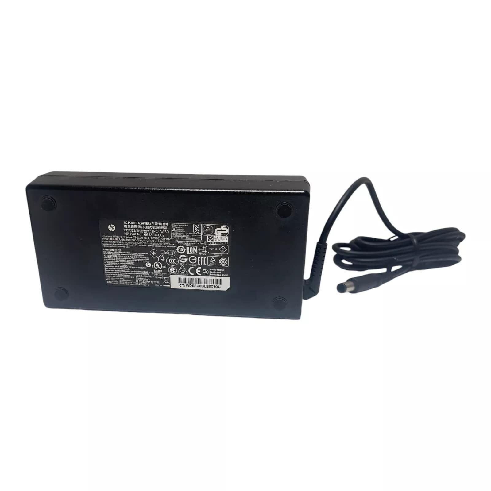 HP 180-Watts Power Supply - 755702-001
