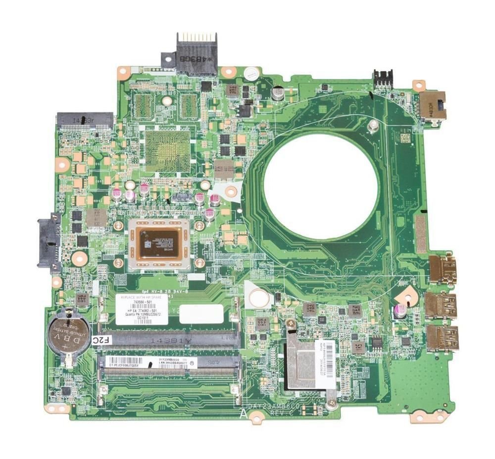 HP Laptop Motherboard - 763550-501