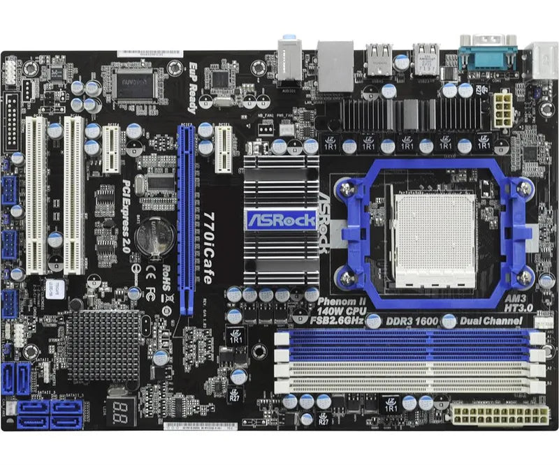 ASRock Desktop Motherboard - 770ICAFE