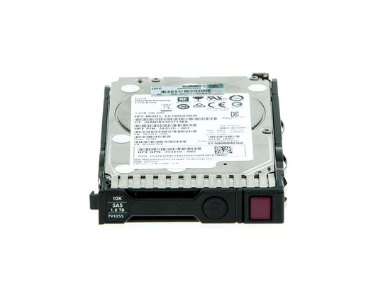 HPE 1.8TB SAS 12Gb/s Hot Swap 10000RPM (512e) 2 - 791034-B21