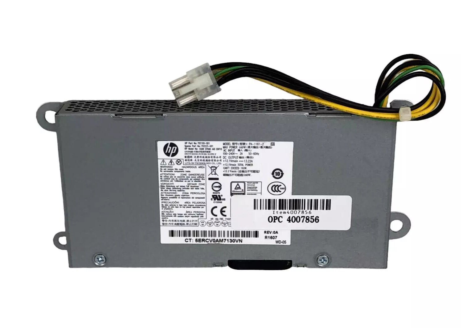 HP 160-Watts Power Supply - 792199-001