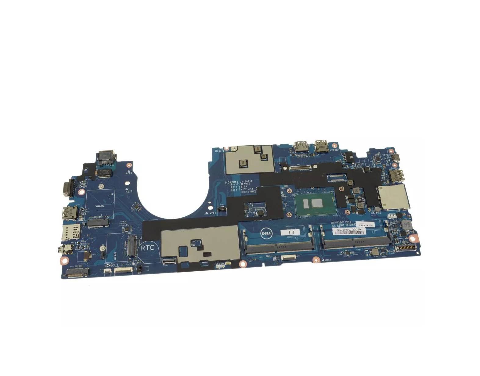 Dell Laptop Motherboard - 7JF3P