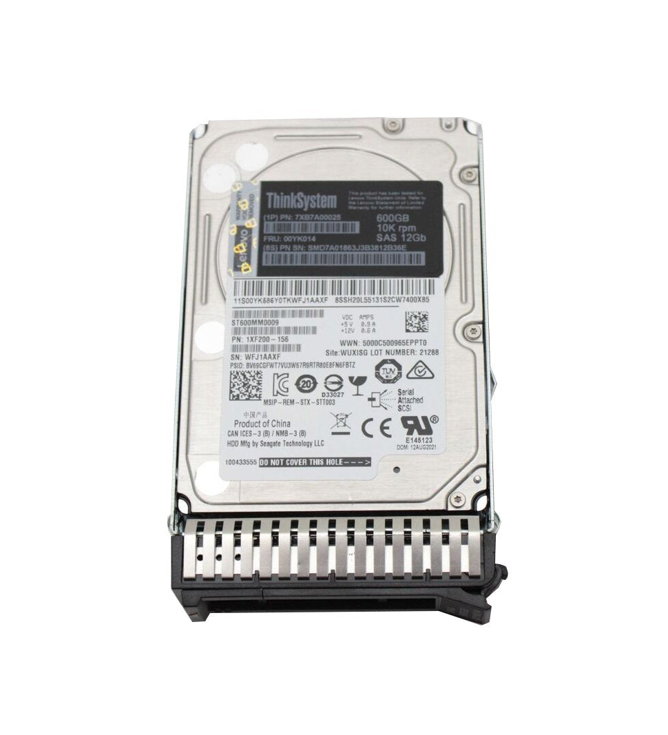 Lenovo 600GB Server Hard Drive - 7XB7A00025