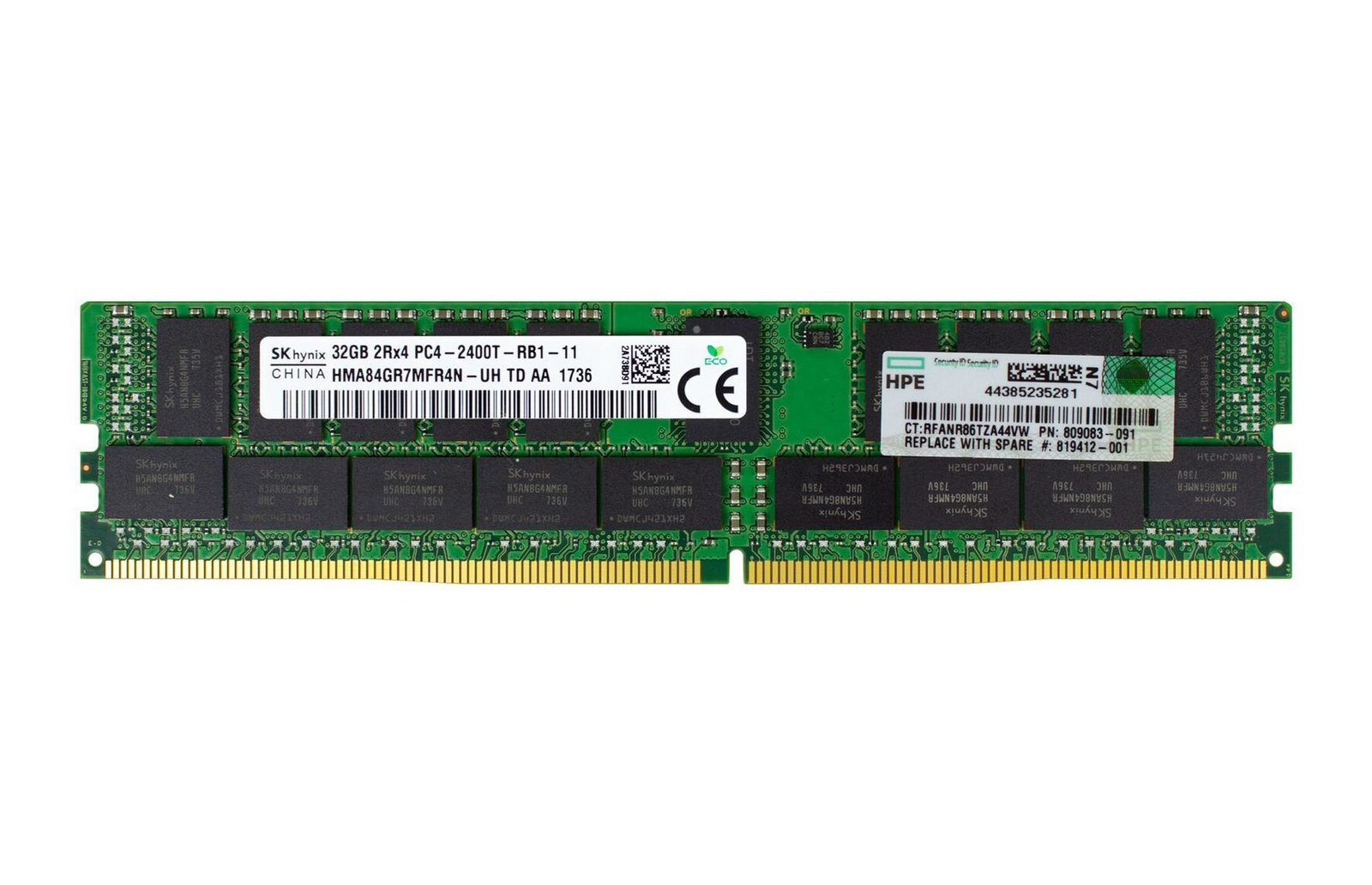 HPE 32GB Server Memory Module - 809083-091
