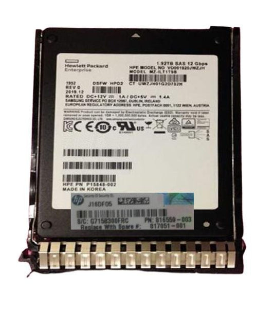 HP Solid State Drive - 817051-001
