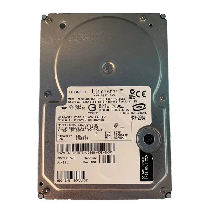 Dell Server Hard Drive - 8T576