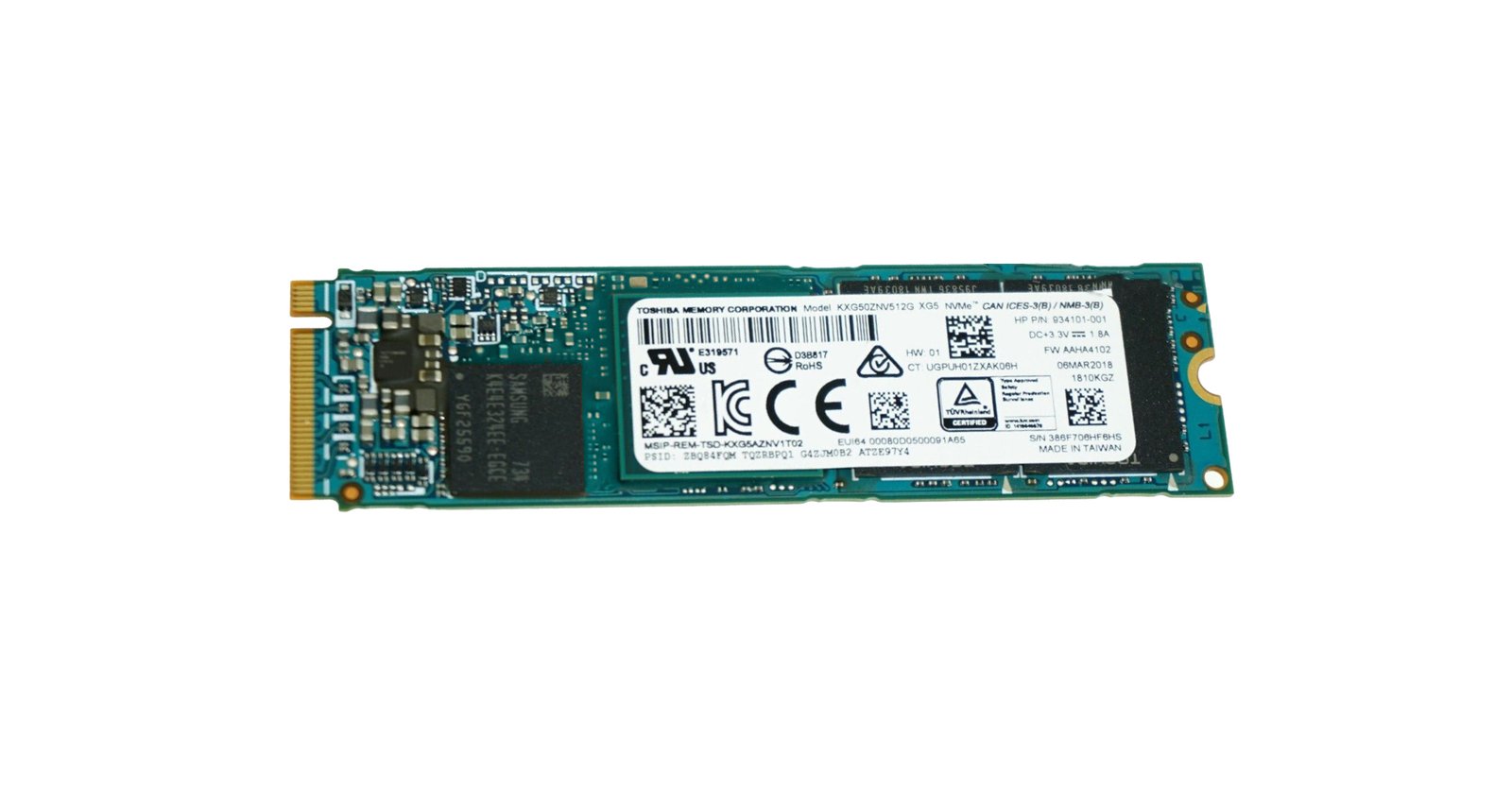 HP Solid State Drive - 934101-001