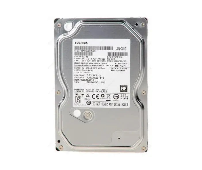 Toshiba Desktop Hard Drive - 9F13180