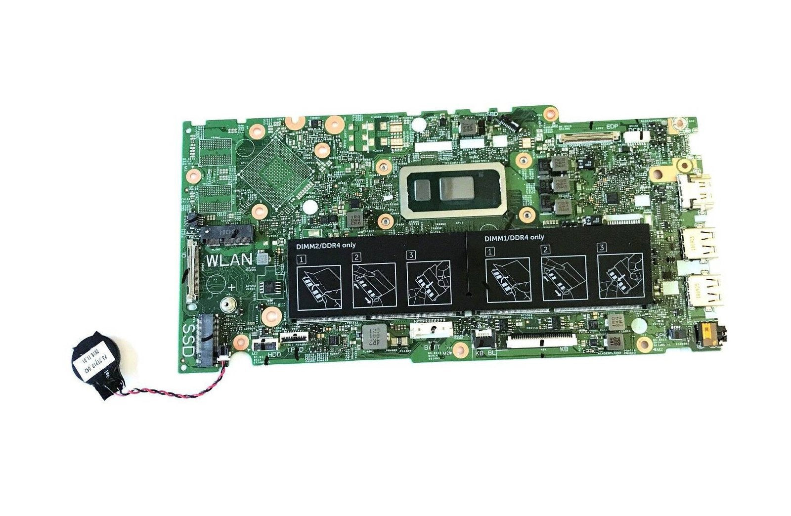 Dell Laptop Motherboard - 9FWFN