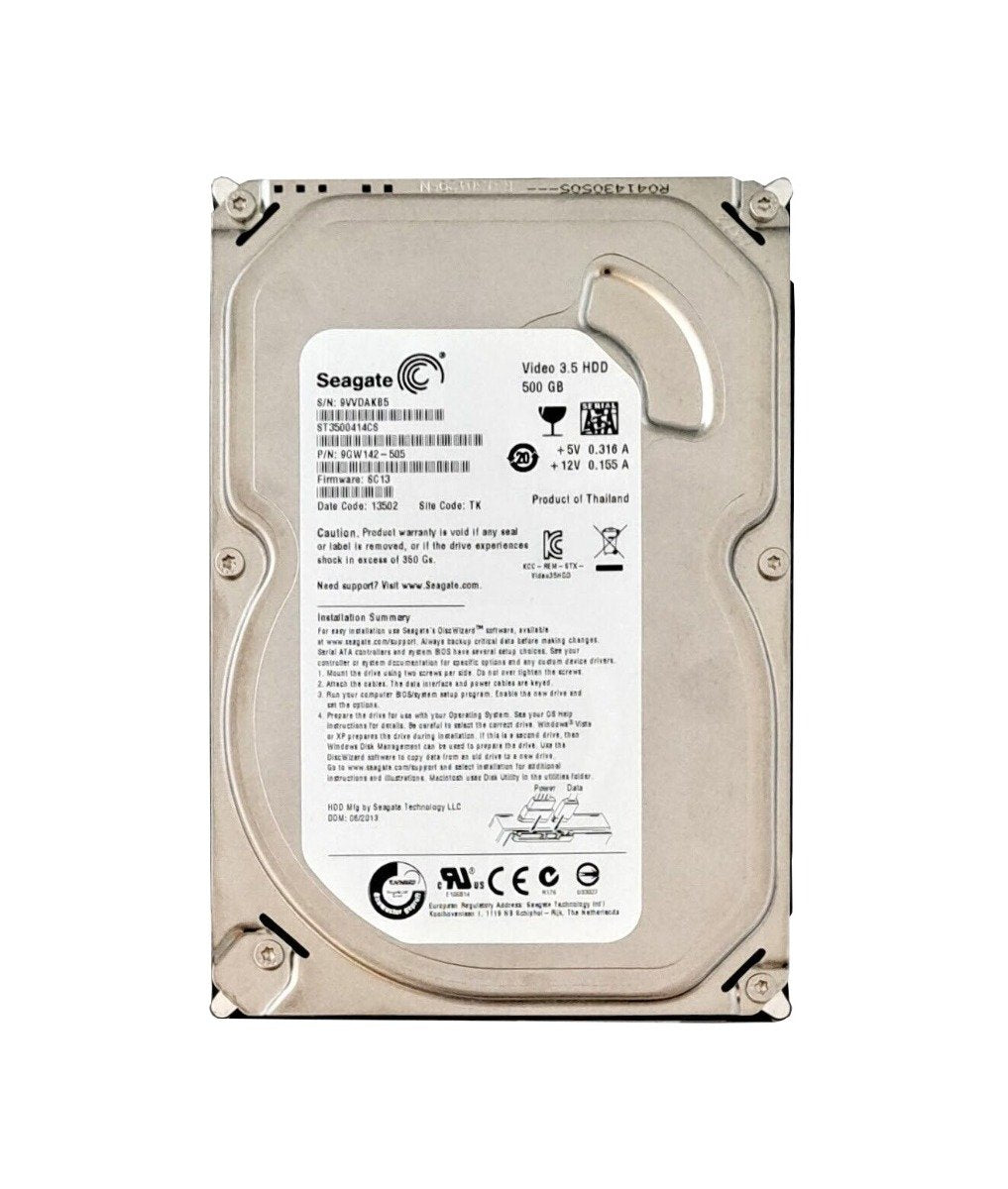 Seagate ST3500414CS Pipeline 500GB SATA 3Gb/s 5900RPM 16MB C - ST3500414CS