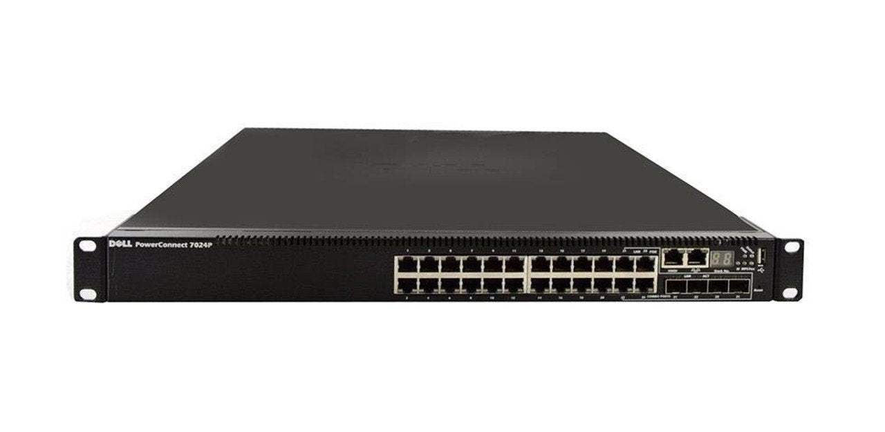 Dell PowerConnect 7024p Network Switch - 9JM3Y