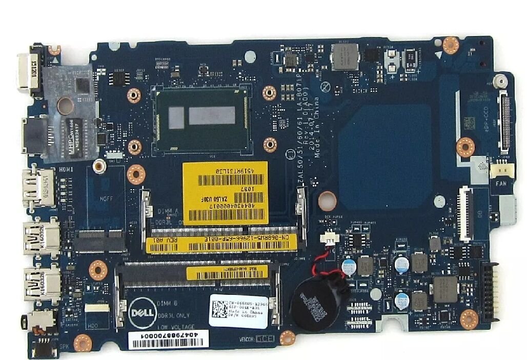 Dell Laptop Motherboard - 9P5MC