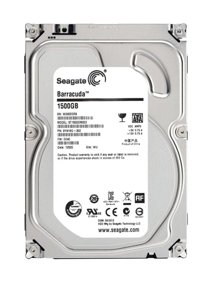 Seagate 1.5TB Server Hard Drive - 9YN16G-302