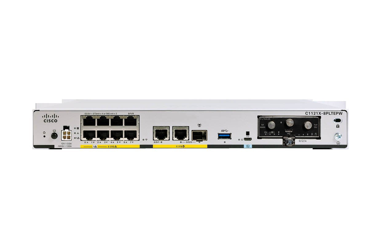 Cisco 8-Ports 1GbE Integrated Services Router - C1131-8P
