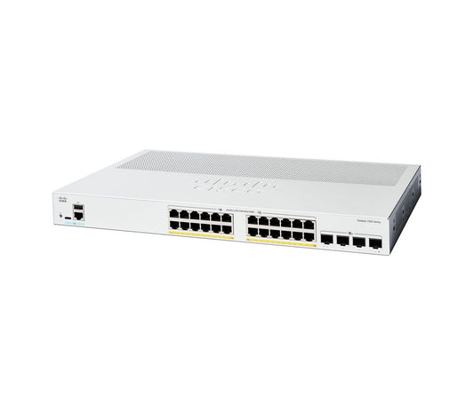 Cisco Catalyst 1200 Series 24-Ports Network Switch with 4x 10G SFP+ - C1200-24P-4X