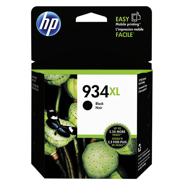 HP 934XL High Yield Black Original Ink Cartridge - C2P23AN {{Product vendor}}
