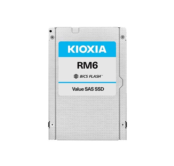 Kioxia RM6 7.68TB SAS 12Gb/s Solid State Drive (SSD) - KRM6VRUG7T68