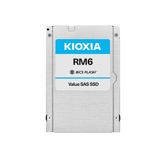 Kioxia RM6 7.68TB SAS 12Gb/s Solid State Drive (SSD) - KRM6VRUG7T68