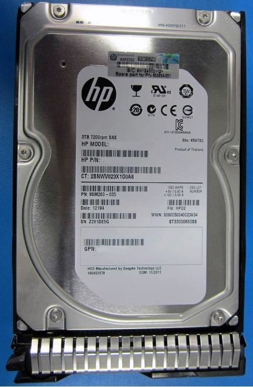 HPE Product Image MB3000FBUCN