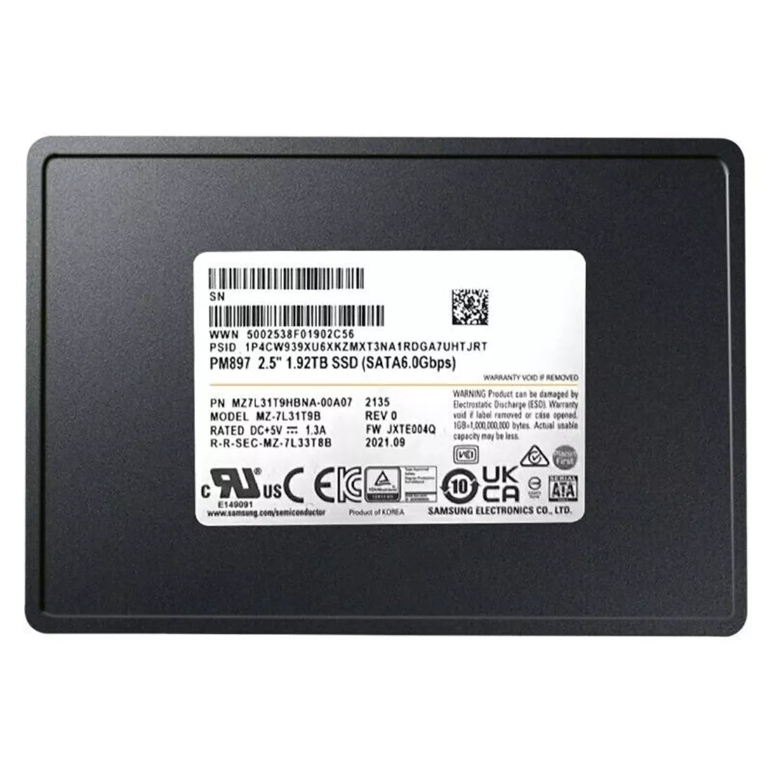 Samsung Product Image MZ7L31T9HBNA