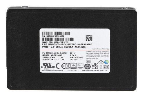Samsung Solid State Drive - MZ7L3960HBLT