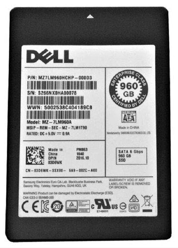 Samsung Solid State Drive - MZ7LM960HCHP-000D3