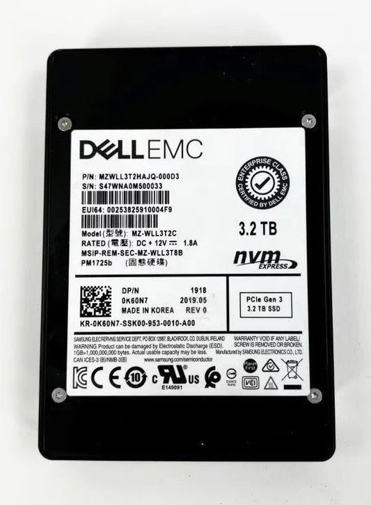 Samsung Solid State Drive - MZWLL3T2HAJQ-000D3