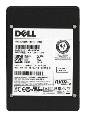 Samsung Solid State Drive - MZWLL6T4HMLS-000D3