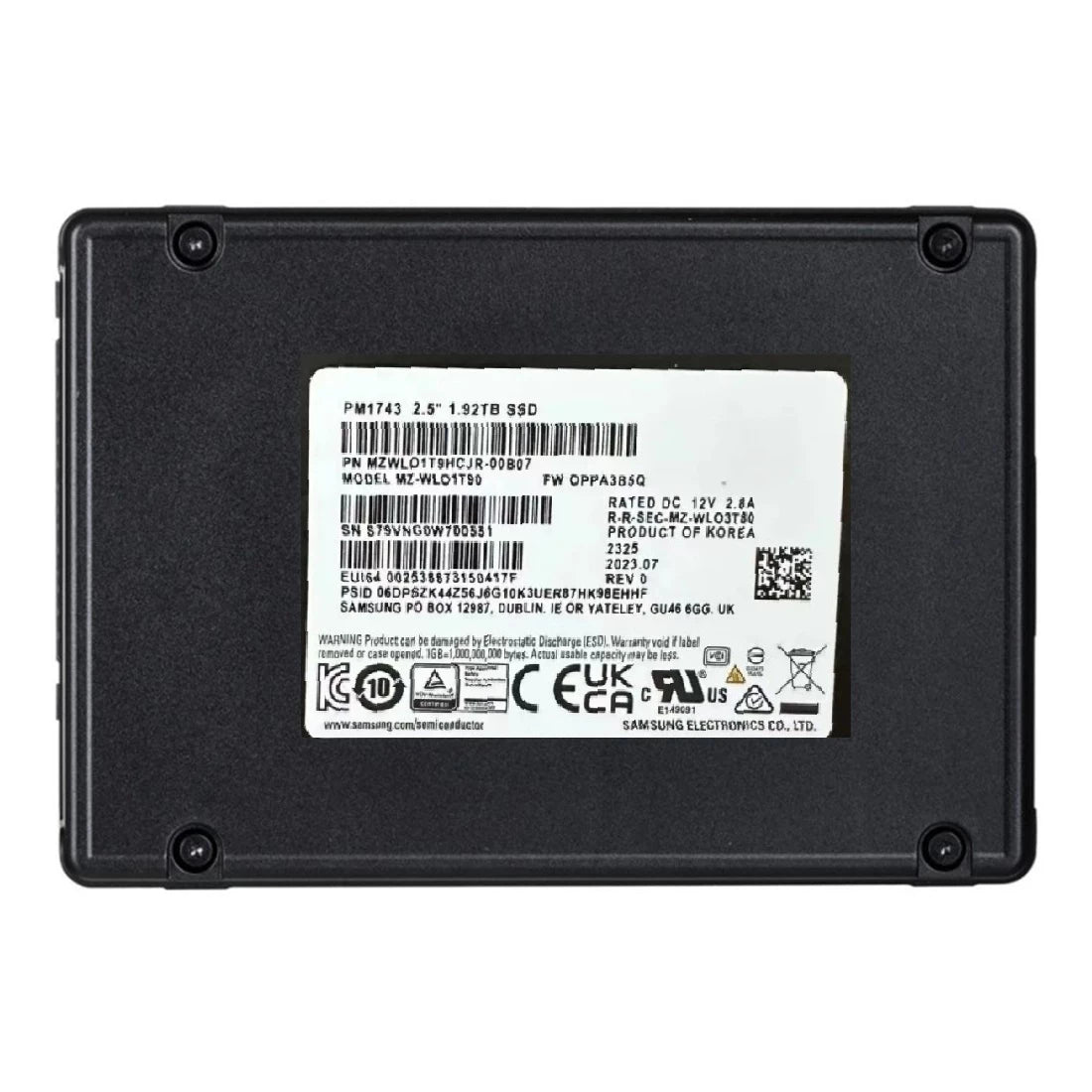Samsung Product Image MZWLO1T9HCJR-00B07