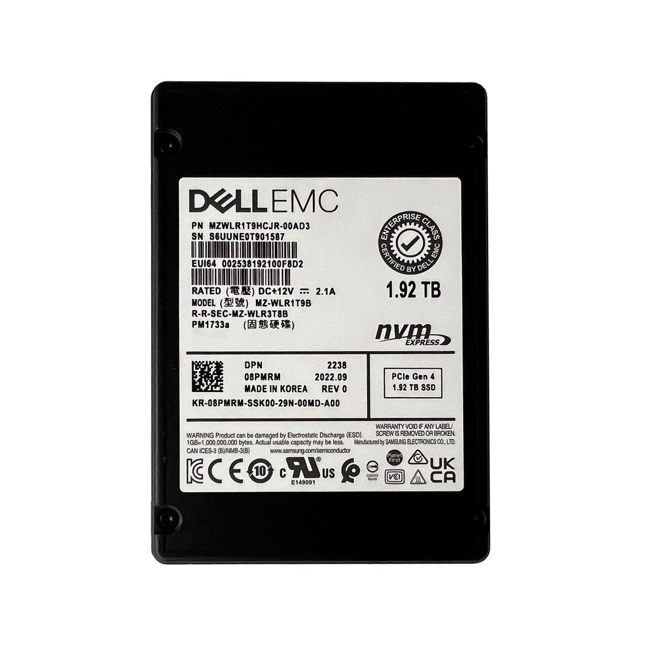 Samsung Product Image MZWLR1T9HCJR-00AD3