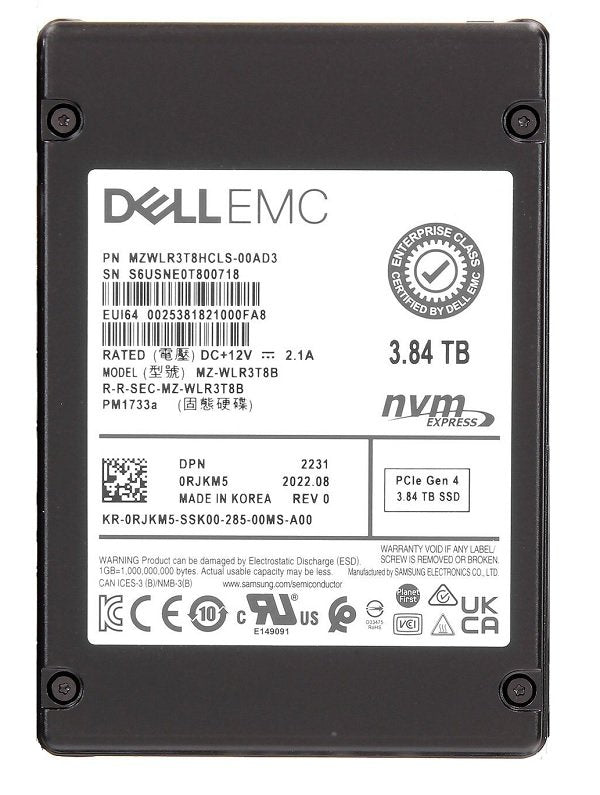 Samsung Product Image MZWLR3T8HCLS-00AD3