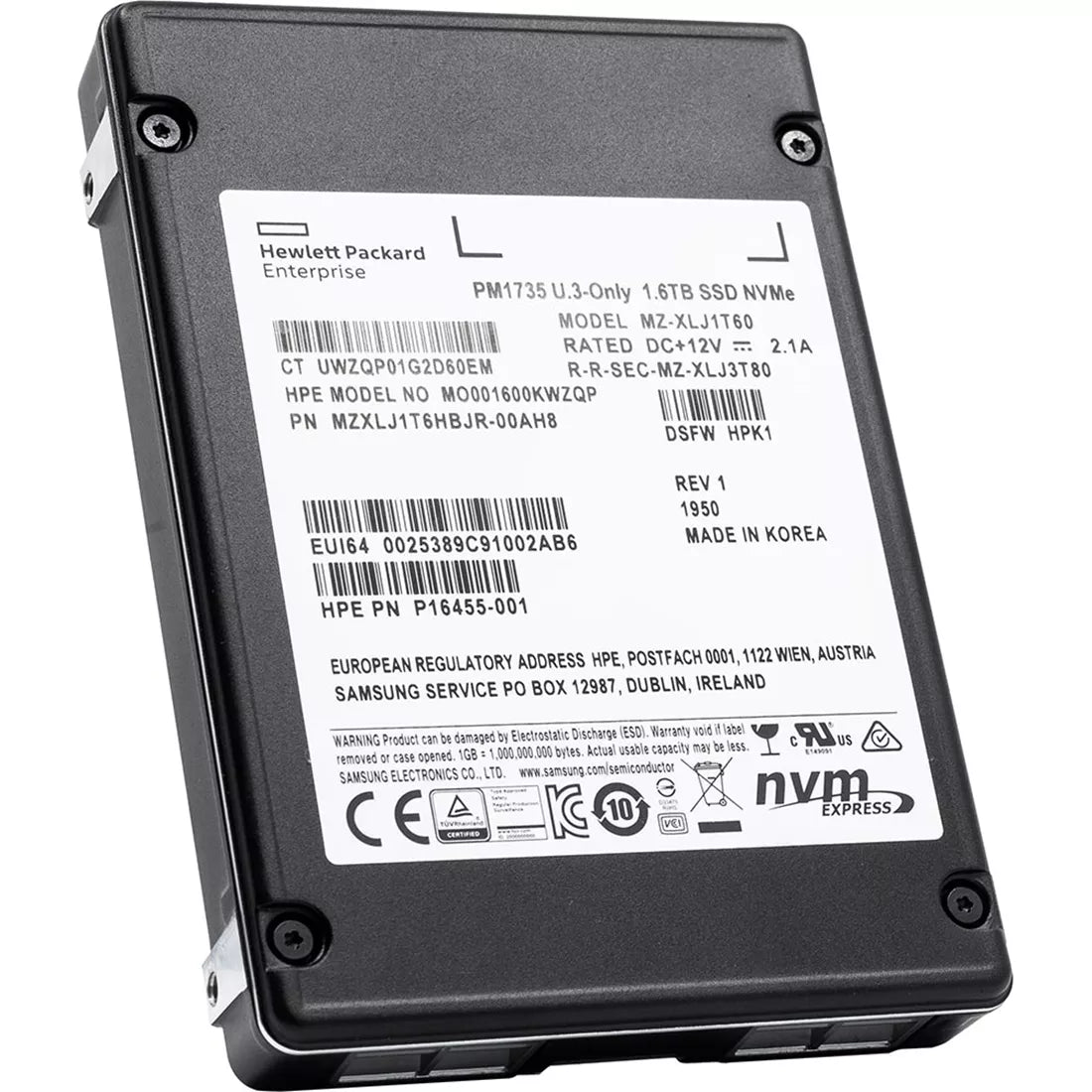 Samsung Product Image MZXLJ1T6HBJR-00AH8