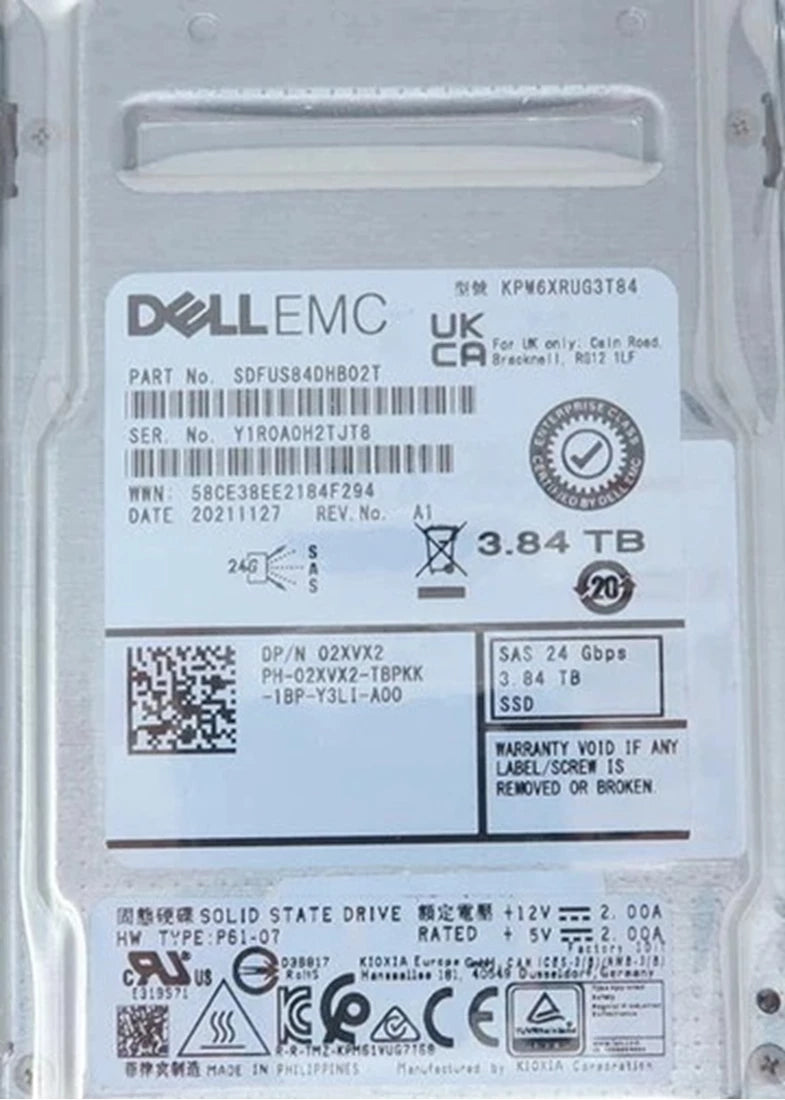 Kioxia Product Image SDFUS84DHB02T