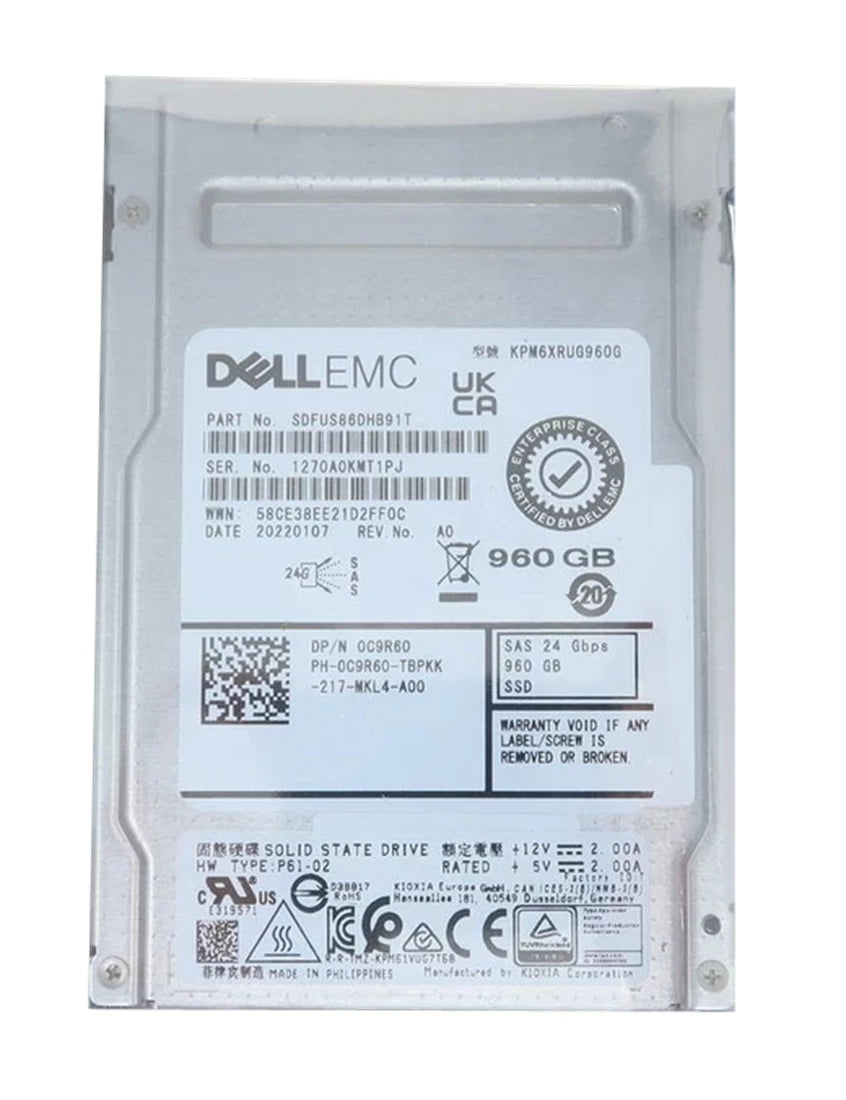 Kioxia Product Image SDFUS86DHB91T