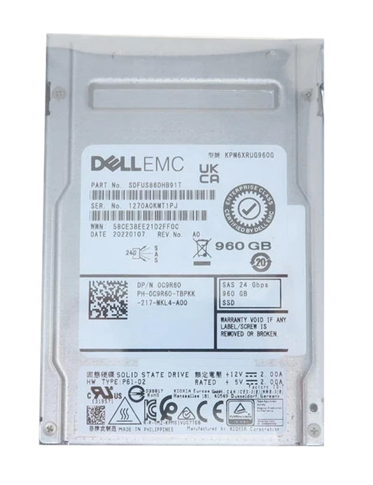 Kioxia Product Image SDFUS86DHB91T