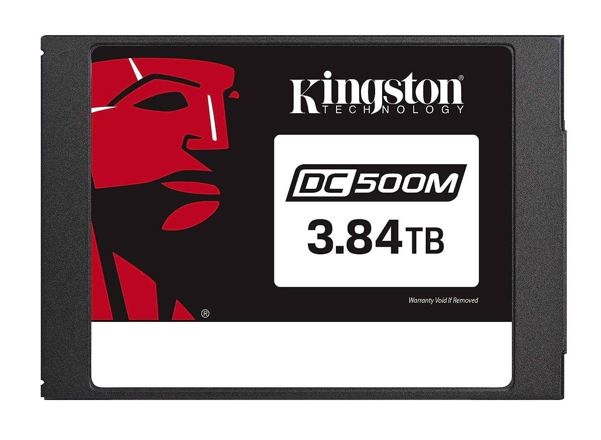 Kingston DC500M 3.84TB SATA 6Gb/s Mixed Use 3D NAND TLC (SED / AES-256 / PLP) 2.5-inch Solid State Drive (SSD) - SEDC500M/3840G {{Product vendor}}