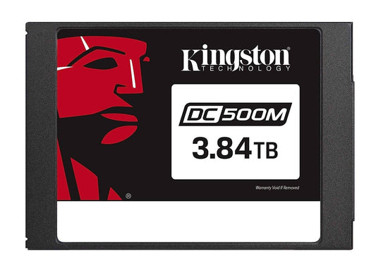 Kingston DC500M 3.84TB SATA 6Gb/s Mixed Use 3D NAND TLC (SED / AES-256 / PLP) 2.5-inch Solid State Drive (SSD) - SEDC500M/3840G {{Product vendor}}