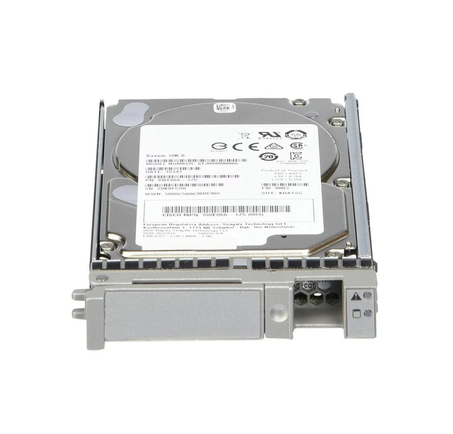 Cisco 900GB SAS 12Gb/s Hard Drive - UCS-HD900G15K12N