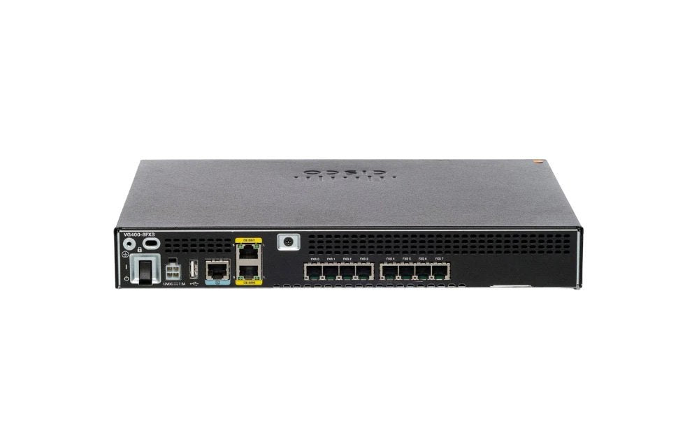 Cisco VG400 Analog Voice Gateway - VG400-8FXS