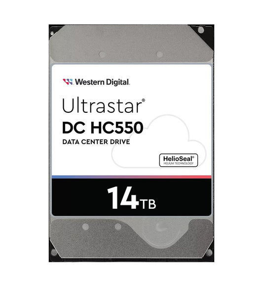 WD Ultrastar DC HC550 14TB SAS 12Gb/s Hard Drive - WUH721814AL4205